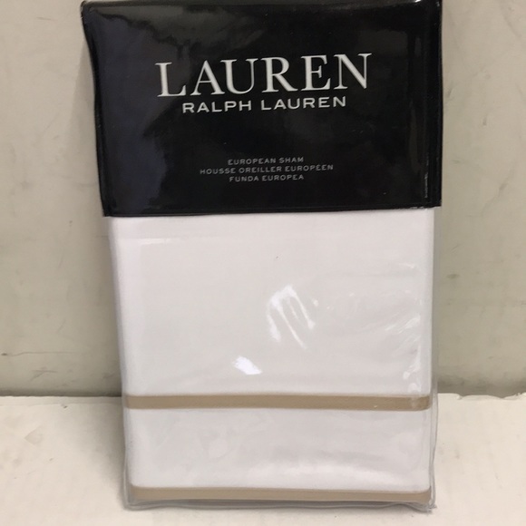 Lauren Ralph Lauren Spencer 475 TC Cotton Sateen 4 pc Sheet Set + 2 Euro Shams - Picture 12 of 12